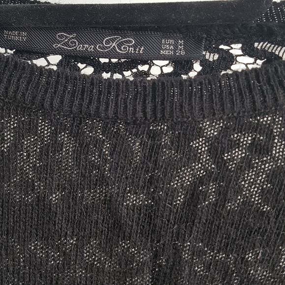 ZARA lace back sweater - Picture 5 of 6